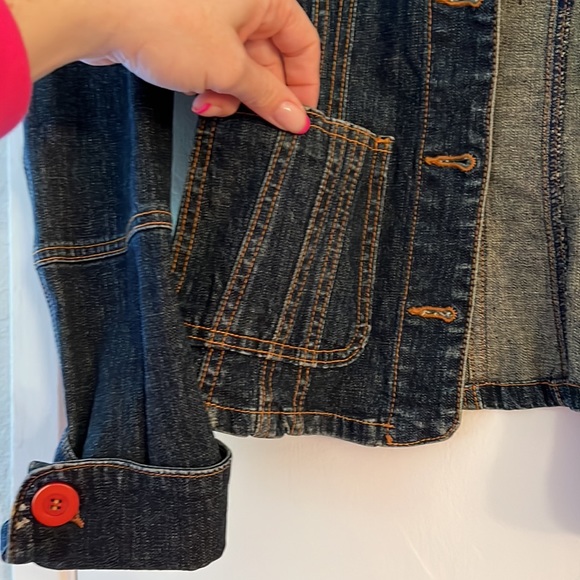Vintage Dirty Denim Jean Jacket - Picture 6 of 8